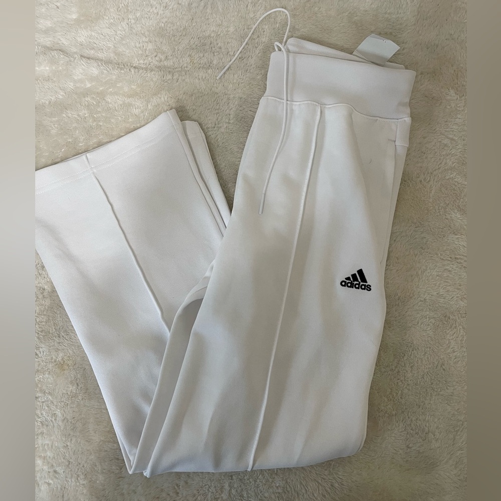 White Adidas Sports Pants